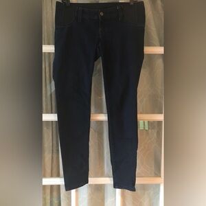 Isabel Maternity size 2 maternity jeans with elastic waist inserts easy on off
